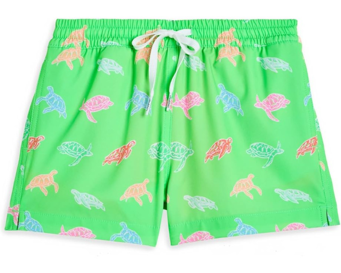 Плавки Chubbies Kids The Turtally Awesomes с черепашками на подкладке (для детей)