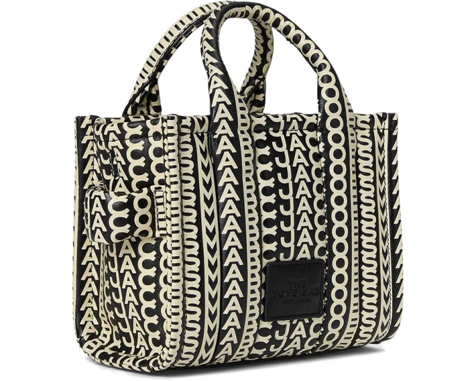 Сумка кроссбоди Marc Jacobs The Monogram Leather Crossbody Tote Bag с монограммой