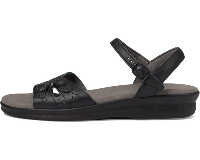 Сандалии SAS Duo с регулируемыми ремешками и кожаным верхом