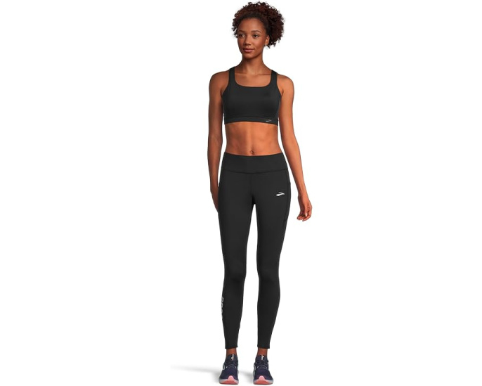 Термолеггинсы Brooks Momentum Thermal Tight 2.0 с полукомпрессионной посадкой и карманами