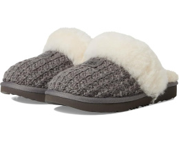 Детские тапочки UGG Kids Cozy II Knit с подкладкой UGGplush