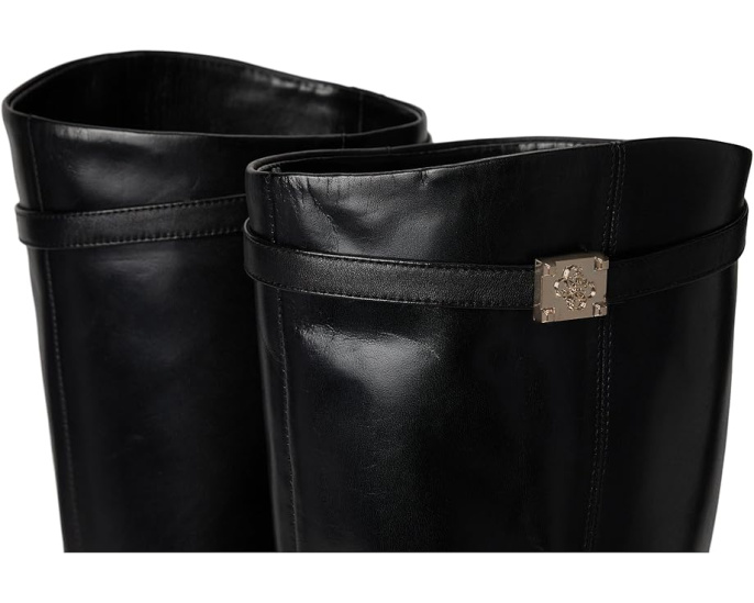 Сапоги GUESS Zoro-wc до колена с ремешком и логотипом