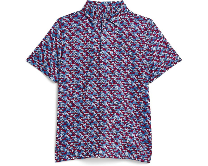 Поло Printed Sankaty с принтом для детей Vineyard Vines