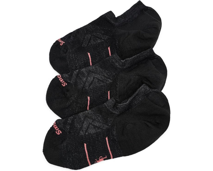 Run Zero Cushion No Show Socks 3-Pack