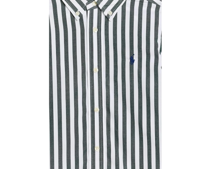Striped Cotton Poplin Shirt (Toddler/Little Kid)