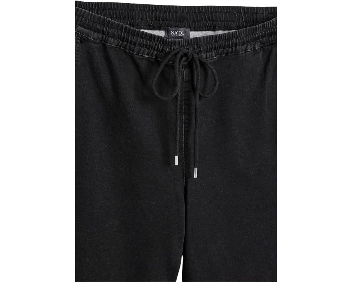Джинсовые брюки NYDJ Relaxed Drawstring Pull-On Plus Size на кулиске
