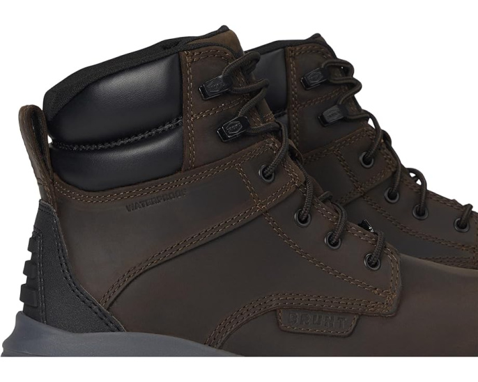 Рабочие ботинки BRUNT Kasparian 6 дюймов WP Soft Toe с защитой от воды