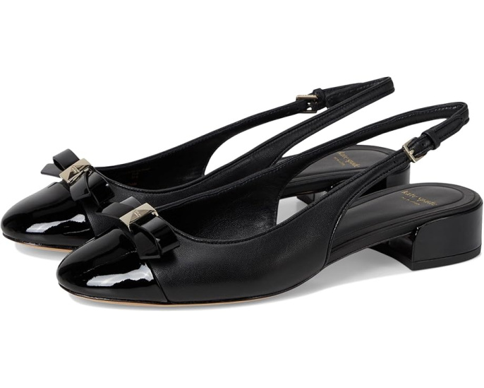 Туфли лодочки Kate Spade New York Deco Bow с ремешком на щиколотке