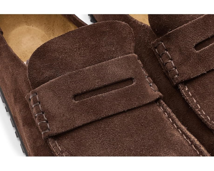 Биркенштоки Naples Wrapped Bold Grip из замши с контурной стелькой