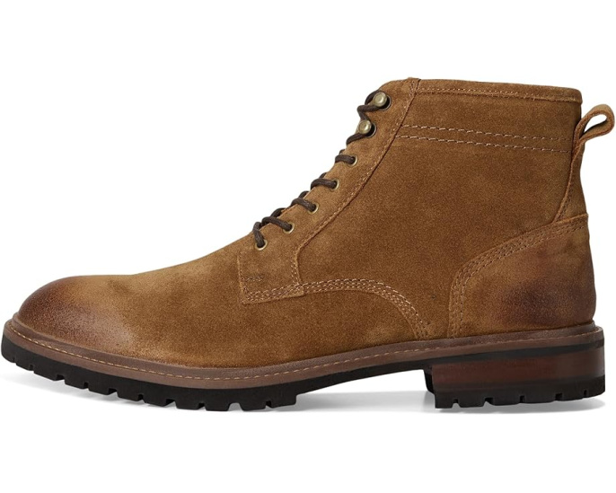 Ботинки Johnston & Murphy Barrett Plain Toe с гладким мысом и шнуровкой