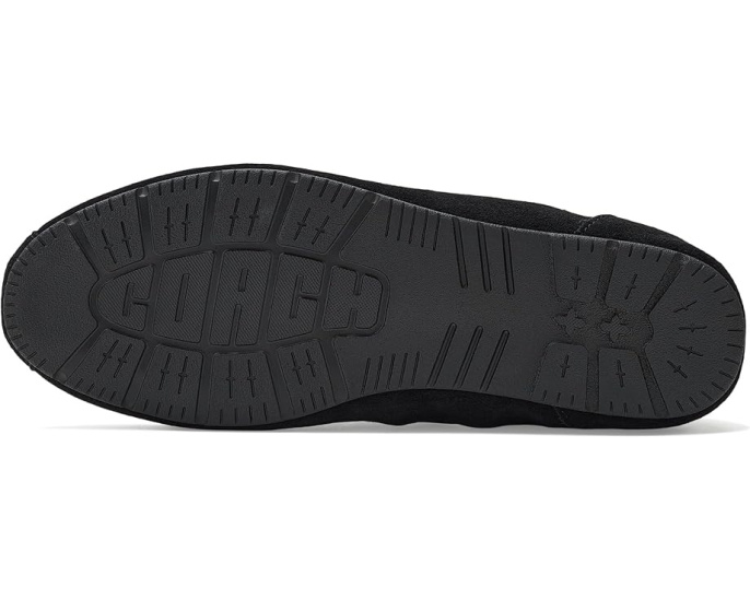 Coach Soft Sneakers с подписным нейлоном и замшей
