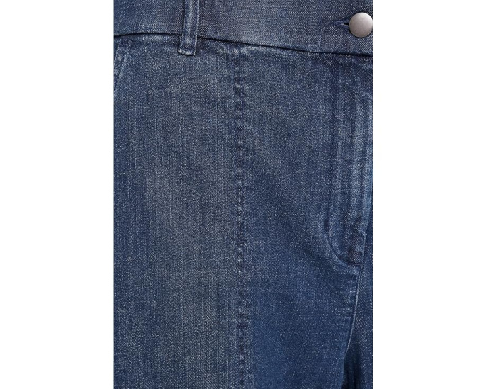 Брюки Eileen Fisher Stretch Denim из хлопка с разрезами на щиколотках