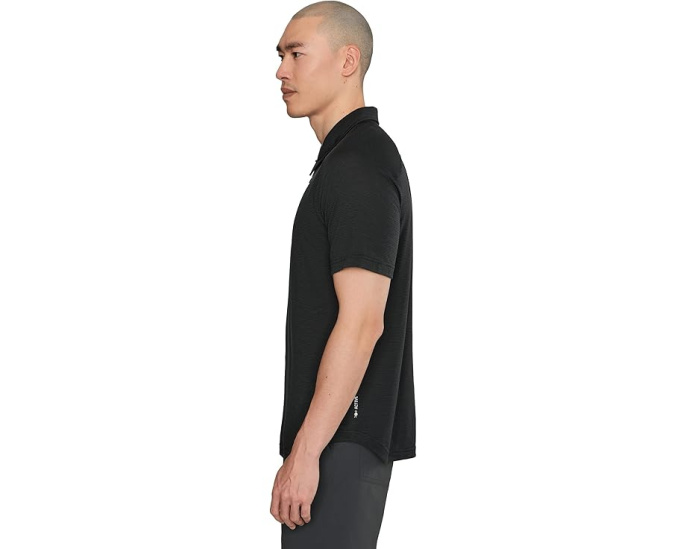 Поло Active Mesh Polo Smartwool черное для работы и отдыха