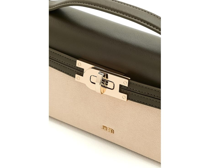 Сумка JW PEI Bria Faux Suede Structured Top Handle Bag с ручкой