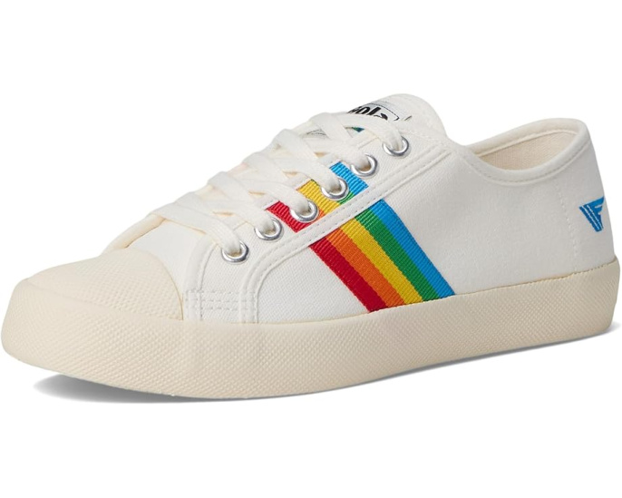 Кроссовки Gola Coaster Rainbow из парусины с резиновым носком