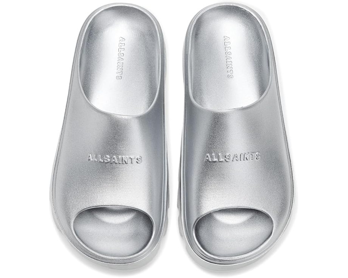 Сланцы AllSaints Eclipse из EVA с круглым открытым носком