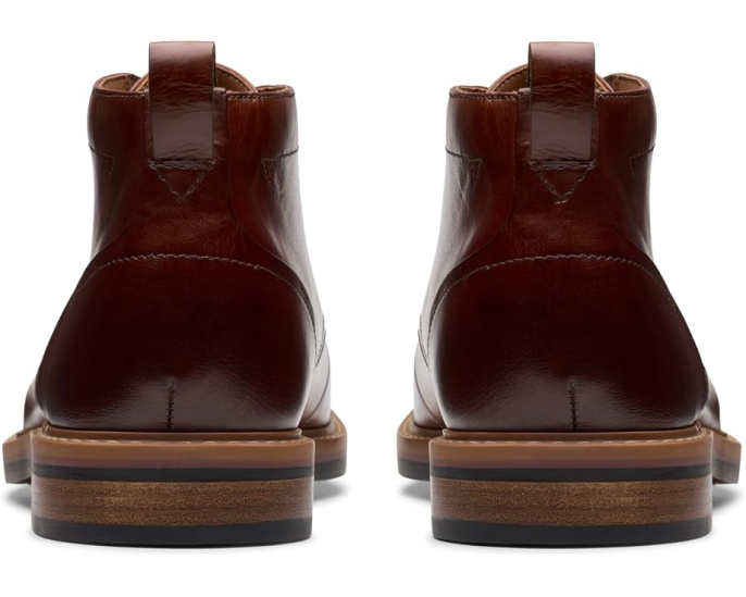 Ботинки Clarks Aldwin Chukka из кожи Mid Tan Leather