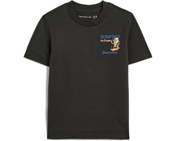 Футболка abercrombie kids Scoop N Go Tee для детей
