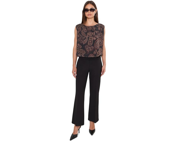 Брюки Petite Pull-On Flared от NYDJ с защипами