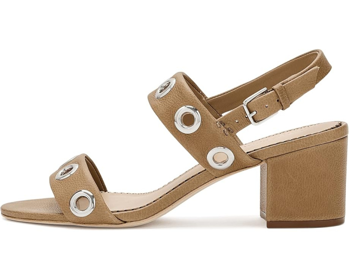 Босоножки Gemma Grommets на устойчивом каблуке с люверсами