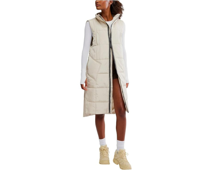 FP Movement Утепленный жилет On The Move Packable Vest Бежевый