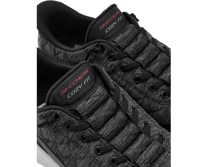 Кроссовки Skechers Contour Foam Cozy Fit без рук Slip-In черные