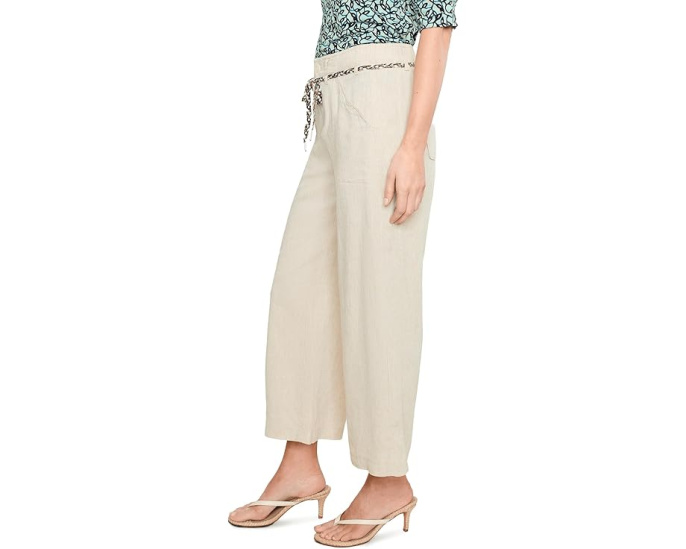 Брюки Eliot Wide Leg Rumba Linen с поясом NIC+ZOE