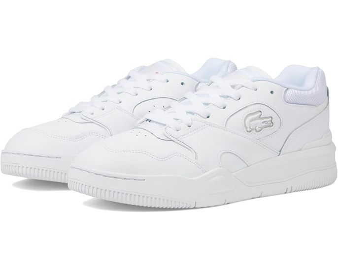 Кожаные кроссовки Lacoste Lineshot с переработанным полиэстером