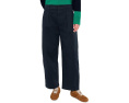 Брюки Madewell Perfect Chino с высокой посадкой и расклешенным силуэтом
