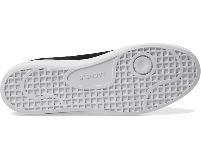 Кроссовки Lacoste Baseshot из замши с круглым носком