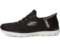 Skechers Summits Leopard Chic Hands Free Slip-INS с леопардовым принтом