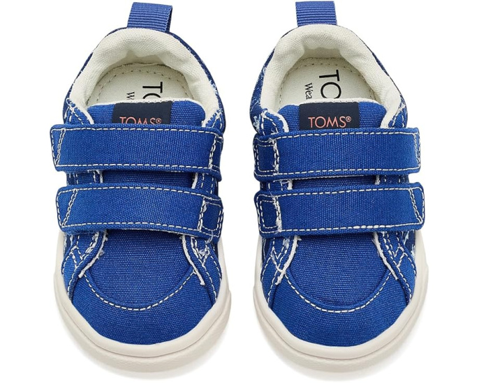 Кроссовки TOMS Cruz Double Strap с принтом акулы голубые