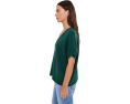 Топ Vince Camuto V-Neck Boxy Short Sleeve с V-образным вырезом