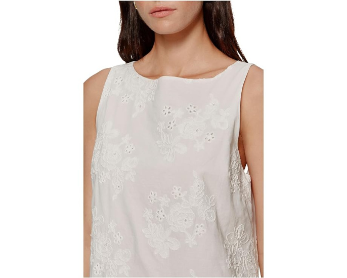 Платье Sanctuary Garden Eyelet Bubble с вырезом лодочкой и пузырьковым подолом