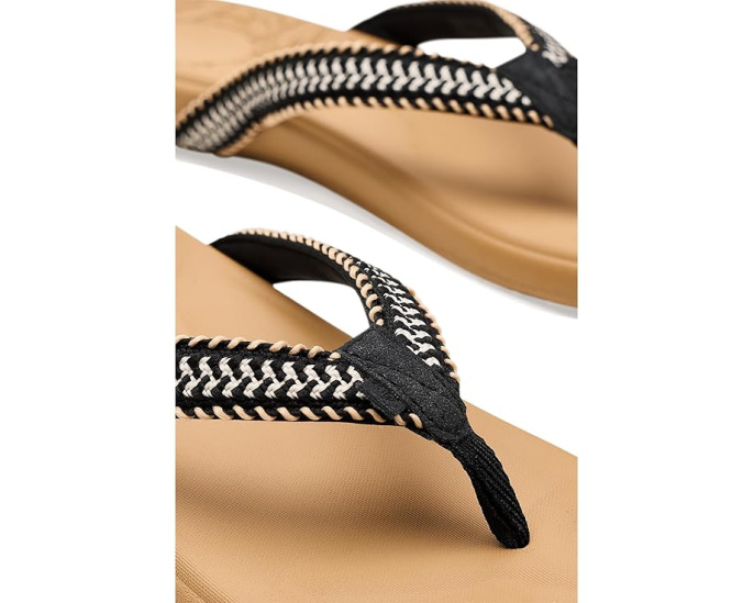 Сандалии Roxy Mellow Lx с мягким полиэстеровым верхом