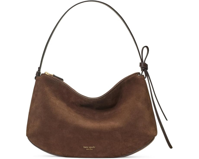 Сумка через плечо Kate Spade New York Loop из замши большого размера