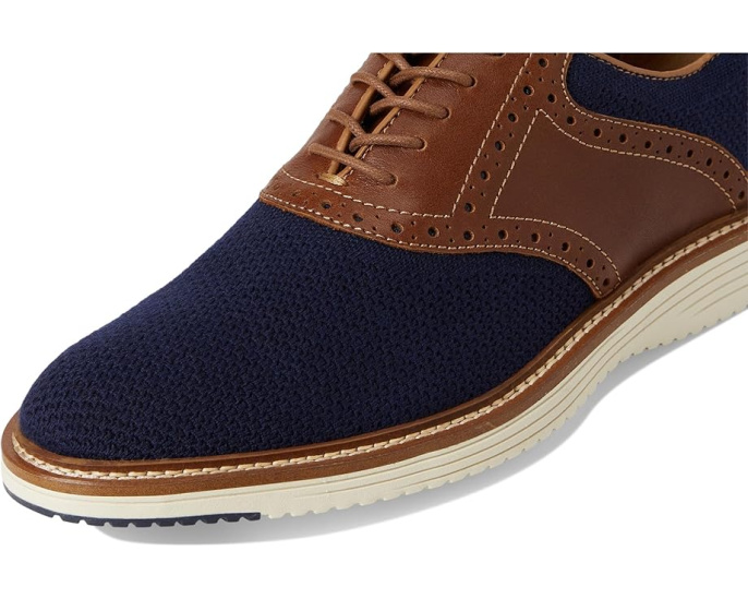 Кроссовки Johnston & Murphy Upton Knit Saddle с переработанными материалами