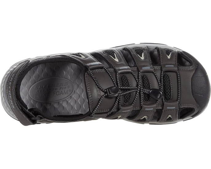 Сандалии Skechers Tresmen Outseen для рыбалки серые