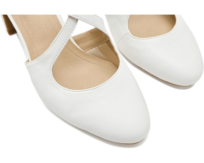 LifeStride туфли Tracy Strappy с миндалевидным носком и каблуком