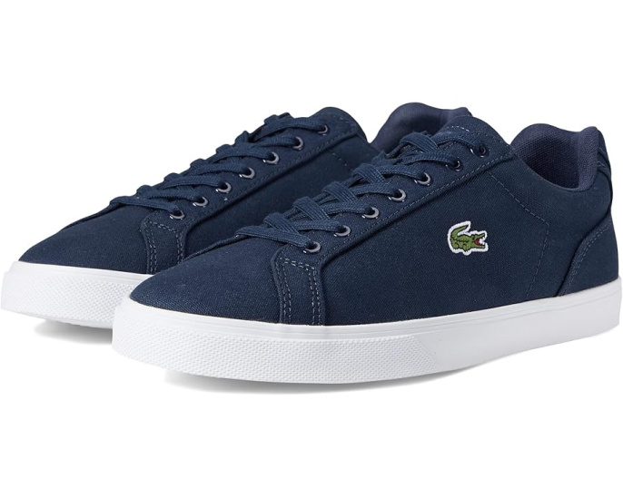 Кроссовки Lacoste Lerond Pro с круглым носком и фирменным крокодилом