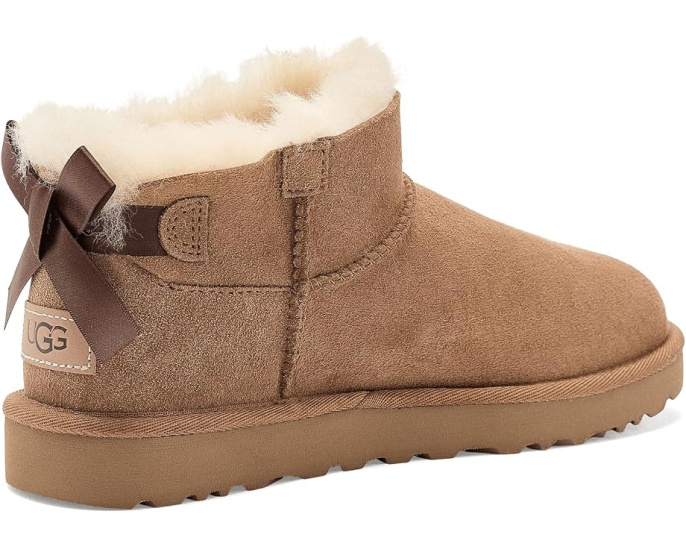 Угги UGG Ultra Mini Bailey Bow с бантом
