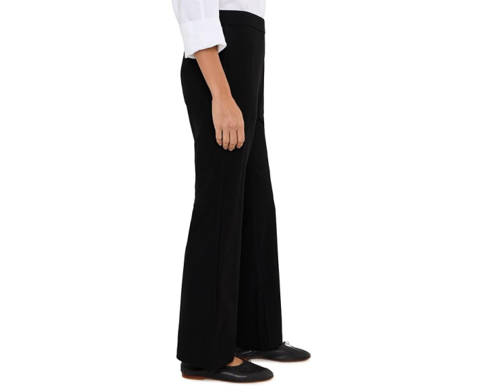 Брюки Eileen Fisher Petite длинные из стрейч-крепа с защипами