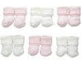 Unisex-Baby Newborn Bubble Stitch Rock-A-Bye Bootie 6 Pair Pack