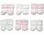 Unisex-Baby Newborn Bubble Stitch Rock-A-Bye Bootie 6 Pair Pack