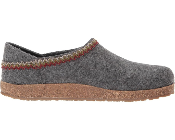 Haflinger Домашние тапочки GZH Zigzag с шерстяной стелькой и декором