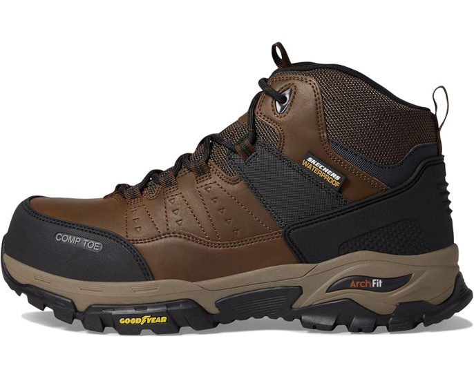 Рабочие ботинки Skechers Arch Fit Tarver Comp Toe с композитным носком