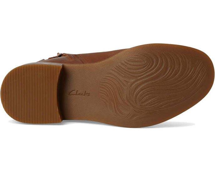 Ботильоны Clarks Maye Bella с молнией сбоку и деталью на пряжке