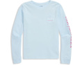 Футболка с длинным рукавом и карманом Vineyard Vines для детей