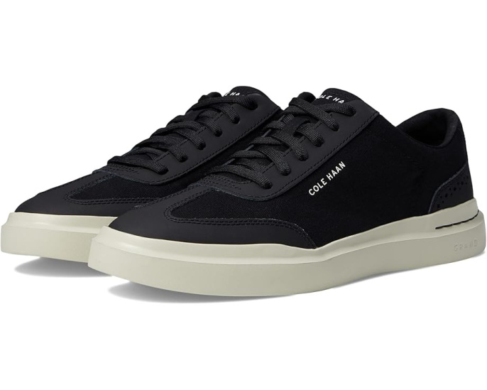 Кроссовки Cole Haan Grandpro Rally Canvas T-Toe с перфорацией