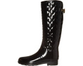 Высокие резиновые сапоги Hunter Refined Gloss Quilt Tall с глянцевым покрытием